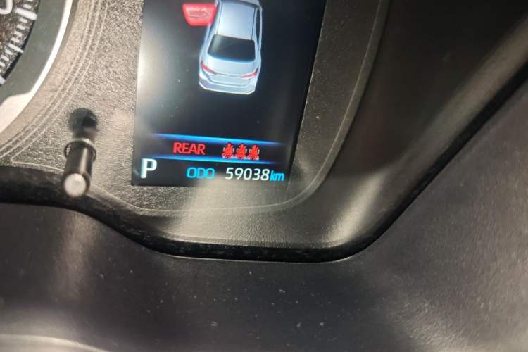 Used Toyota Corolla 2023 1.2T Pioneer Edition Odometer Close Up