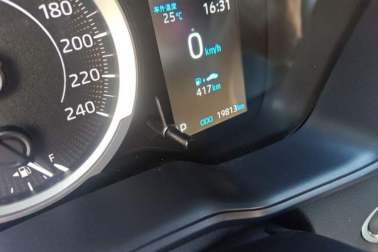 Used Toyota Corolla 2023 1.2T Elite Edition Odometer Close Up