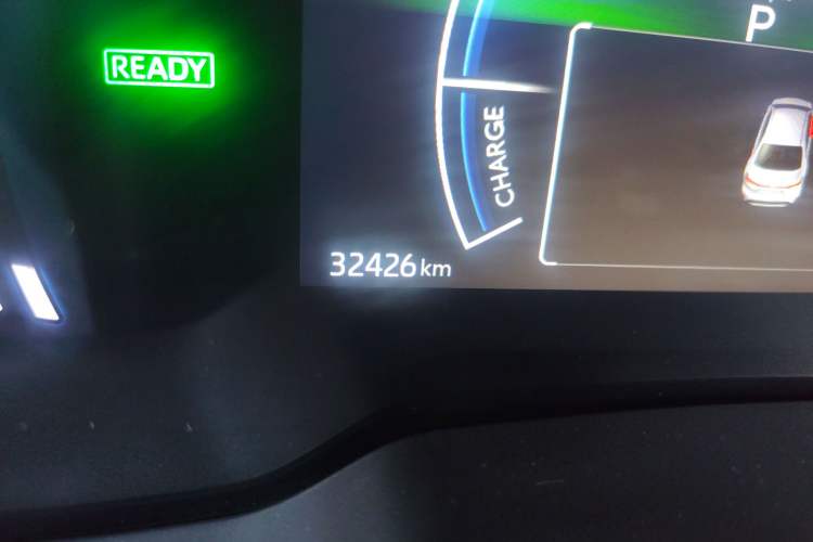 Used Toyota Corolla 2023 1.8L Smart Electric Hybrid Dual-Motor Pioneer Edition Odometer Close Up