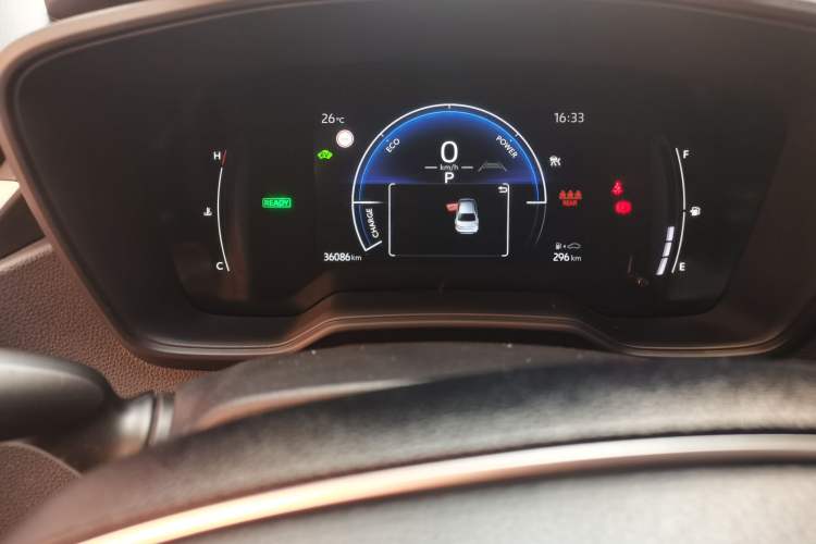 Used Toyota Corolla 2023 1.8L Smart Electric Hybrid Dual-Motor Pioneer Edition Odometer Close Up