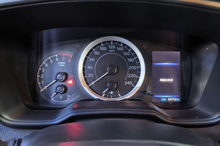 Used Toyota Corolla 2023 1.2T Pioneer Edition Odometer Close Up