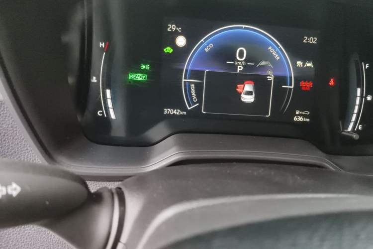 Used Toyota Corolla 2023 1.8L Smart Electric Hybrid Dual-Motor Elite Edition Odometer Close Up