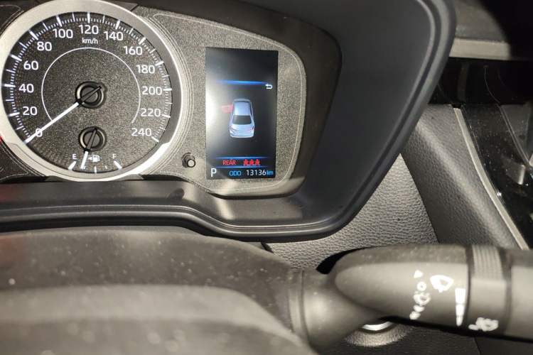 Used Toyota Corolla 2023 1.2T Elite Edition Odometer Close Up