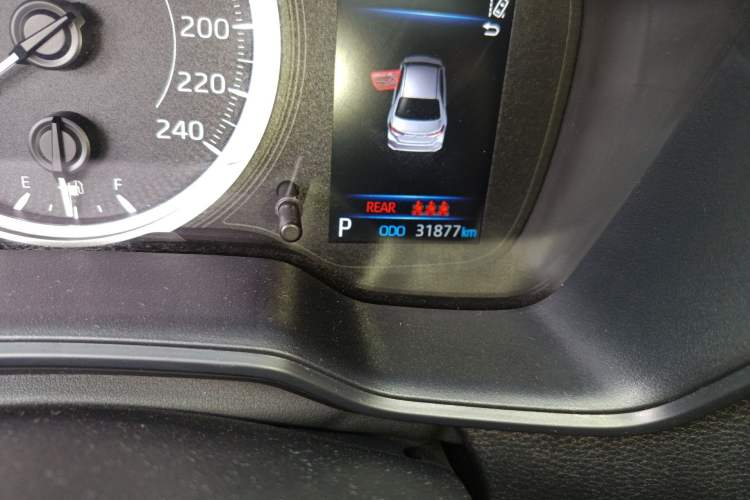 Used Toyota Corolla 2023 1.2T Elite Edition Odometer Close Up