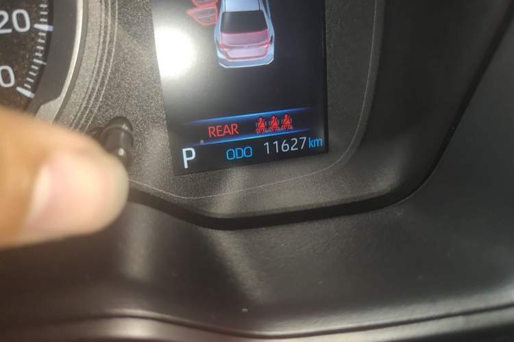 Used Toyota Corolla 2023 1.2T Pioneer Edition Odometer Close Up