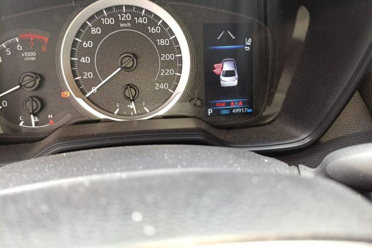 Used Toyota Corolla 2023 1.2T Elite Edition Odometer Close Up