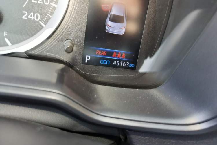 Used Toyota Corolla 2023 1.2T Pioneer Edition Odometer Close Up