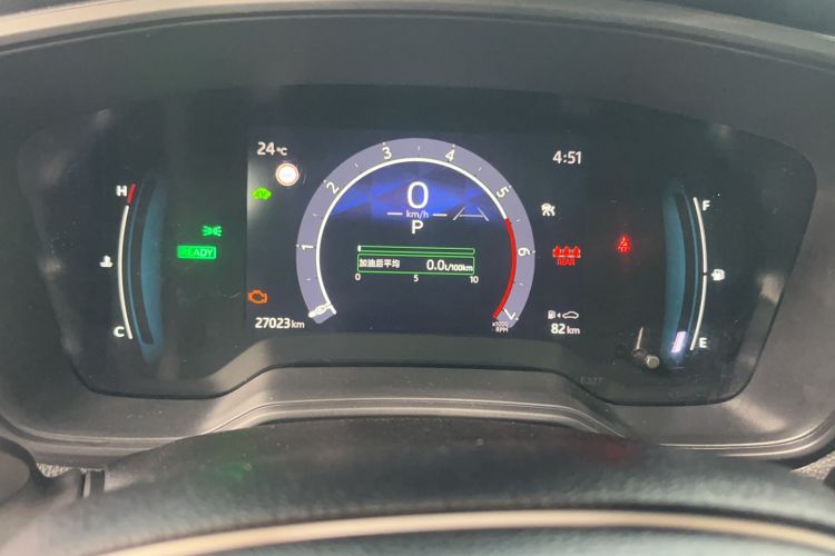 Used Toyota Corolla 2023 1.8L Smart Electric Hybrid Dual-Motor Elite Edition Odometer Close Up