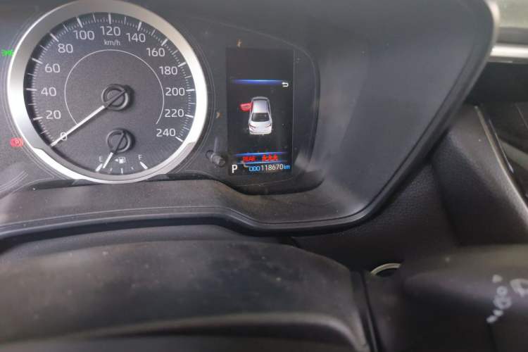 Used Toyota Corolla 2023 1.5L Elite Edition Odometer Close Up