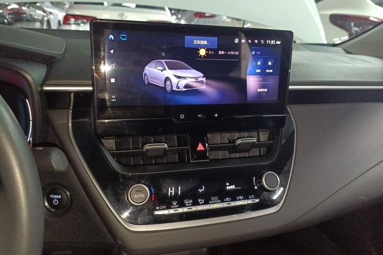 Used Toyota Corolla 2024 1.8L Smart Electric Hybrid Dual-Engine Elite Edition Audio And AC Panel