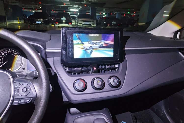 Used Toyota Corolla 2024 1.2T Pioneer Edition Audio And AC Panel