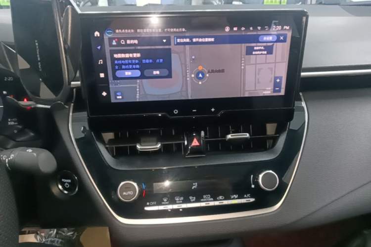 Used Toyota Corolla 2024 1.8L Smart Electric Hybrid Dual-Engine Elite Edition Audio And AC Panel