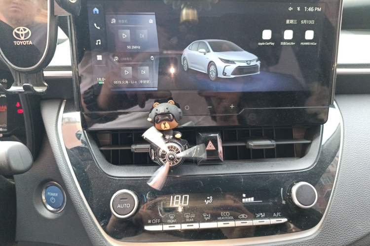Used Toyota Corolla 2024 1.8L Smart Electric Hybrid Dual-Engine Pioneer Edition Audio And AC Panel
