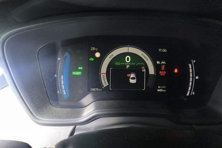 Used Toyota Corolla 2024 1.8L Smart Electric Hybrid Dual-Engine Pioneer Edition Instrument Cluster