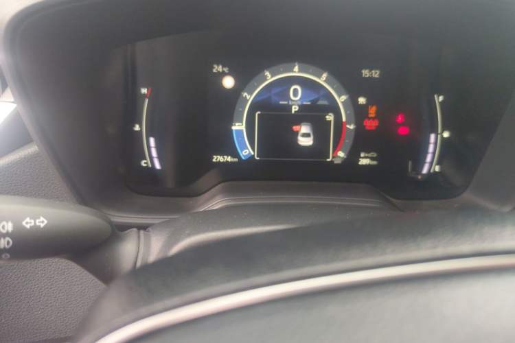 Used Toyota Corolla 2024 1.5L Pioneer Edition Odometer Close Up