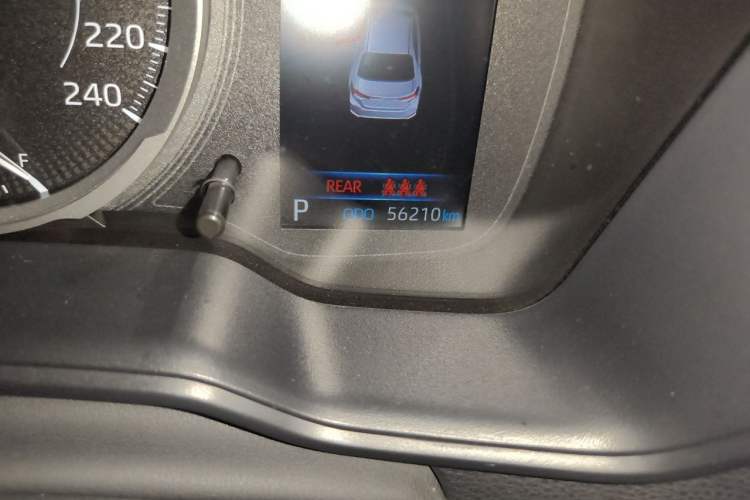 Used Toyota Corolla 2024 1.2T Pioneer Edition Odometer Close Up