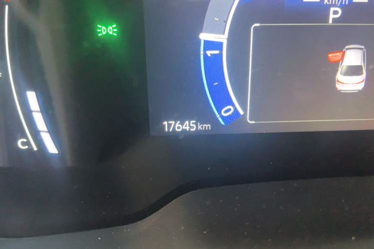 Used Toyota Corolla 2024 1.5L Pioneer Edition Odometer Close Up