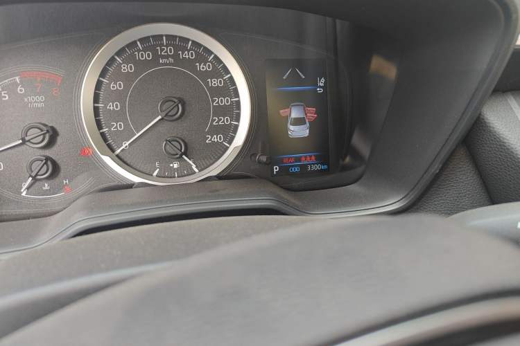 Used Toyota Corolla 2024 1.2T Pioneer Edition Odometer Close Up