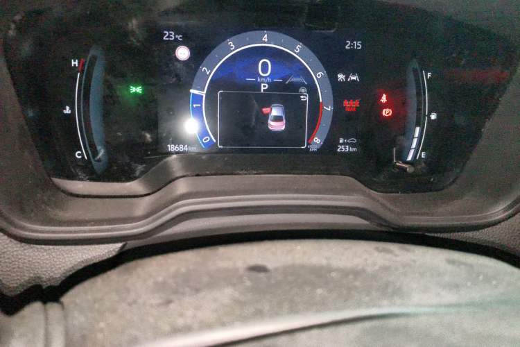 Used Toyota Corolla 2024 1.5L Pioneer Edition Odometer Close Up