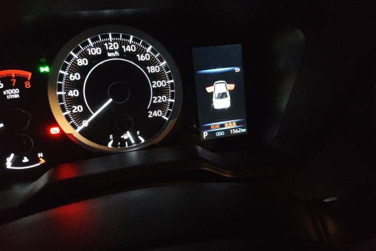 Used Toyota Corolla 2024 1.2T Pioneer Edition Odometer Close Up