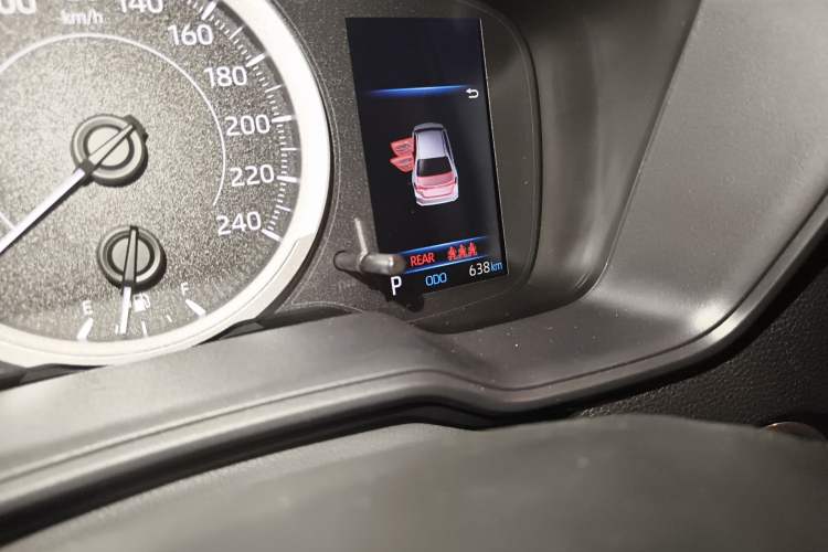 Used Toyota Corolla 2024 1.2T Pioneer Edition Odometer Close Up
