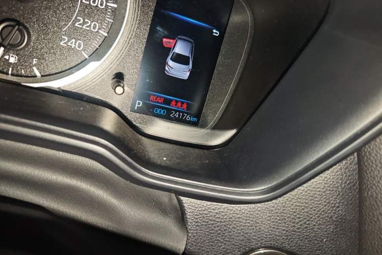 Used Toyota Corolla 2024 1.2T Pioneer Edition Odometer Close Up