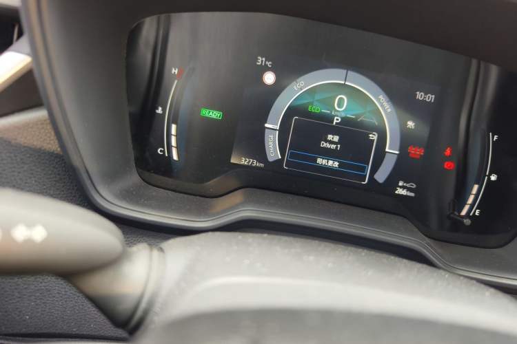 Used Toyota Corolla 2024 1.8L Smart Electric Hybrid Dual-Engine Elite Edition Odometer Close Up