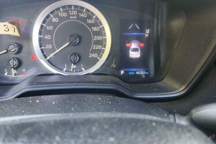 Used Toyota Corolla 2024 1.2T Pioneer Edition Odometer Close Up