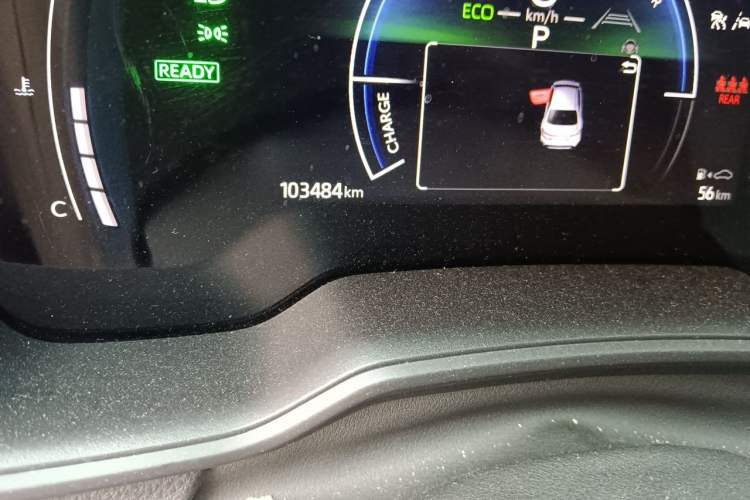 Used Toyota Corolla 2024 1.8L Smart Electric Hybrid Dual-Engine Pioneer Edition Odometer Close Up