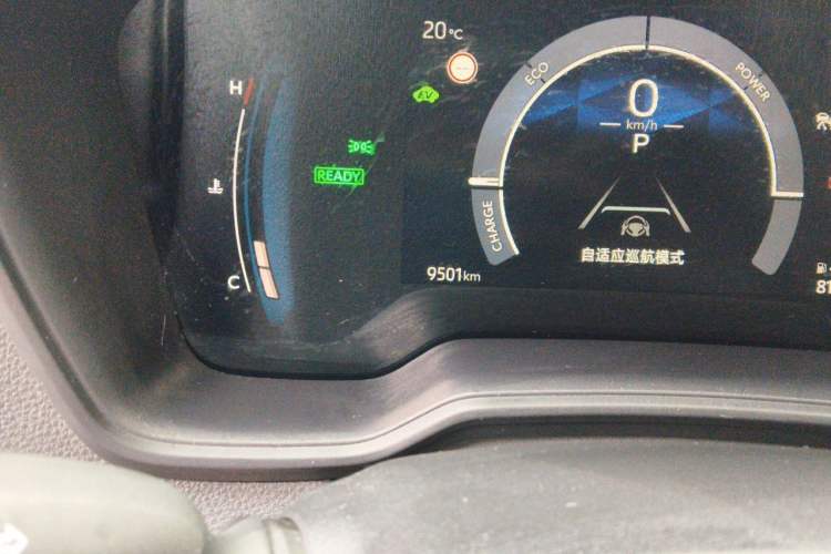 Used Toyota Corolla 2024 1.8L Smart Electric Hybrid Dual-Engine Elite Edition Odometer Close Up