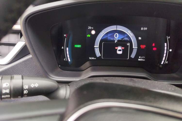 Used Toyota Corolla 2024 1.8L Smart Electric Hybrid Dual-Engine Elite Edition Odometer Close Up