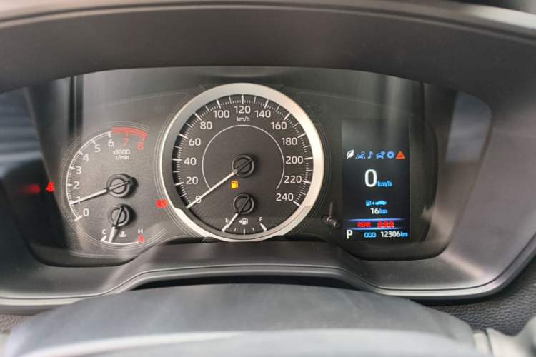 Used Toyota Corolla 2025 Model 1.2T Elite Edition Instrument Cluster