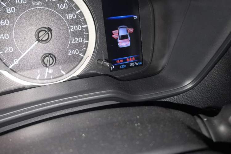 Used Toyota Corolla 2025 Model 1.2T Pioneer Edition Odometer Close Up