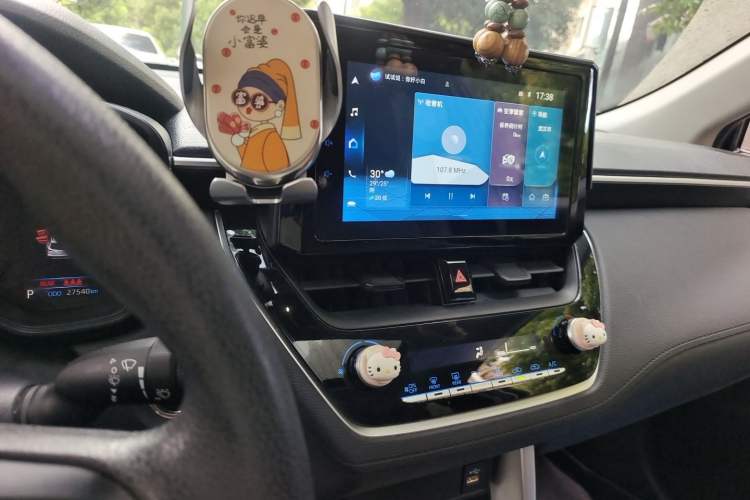 Used Toyota Corolla Cross 2022 2.0L Elite Edition Audio And AC Panel
