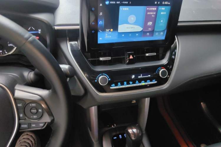 Used Toyota Corolla Cross 2022 2.0L Luxury Edition Audio And AC Panel