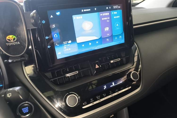 Used Toyota Corolla Cross 2022 2.0L Deluxe Edition Audio And AC Panel