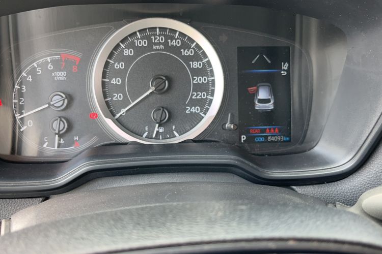 Used Toyota Corolla Cross 2022 2.0L Pioneer Edition Odometer Close Up