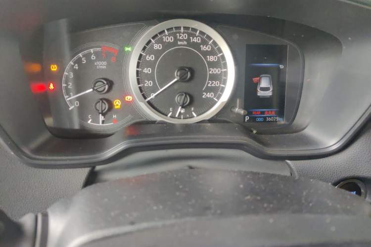 Used Toyota Corolla Cross 2022 2.0L Elite Edition Odometer Close Up