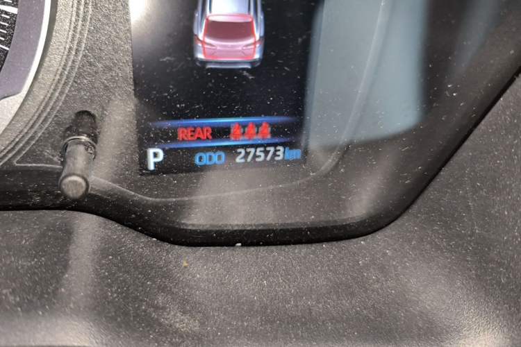 Used Toyota Corolla Cross 2022 2.0L Elite Edition Odometer Close Up