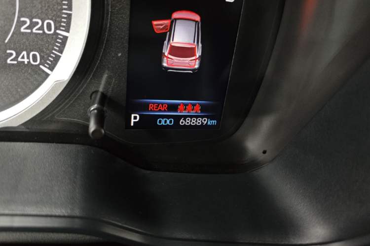 Used Toyota Corolla Cross 2022 2.0L Pioneer Edition Odometer Close Up