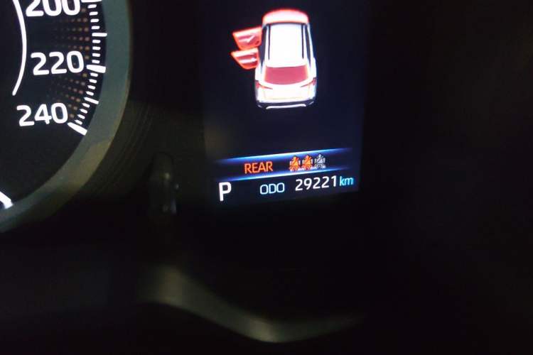 Used Toyota Corolla Cross 2022 2.0L Luxury Edition Odometer Close Up