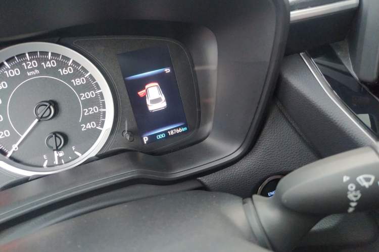 Used Toyota Corolla Cross 2022 2.0L Elite Edition Odometer Close Up