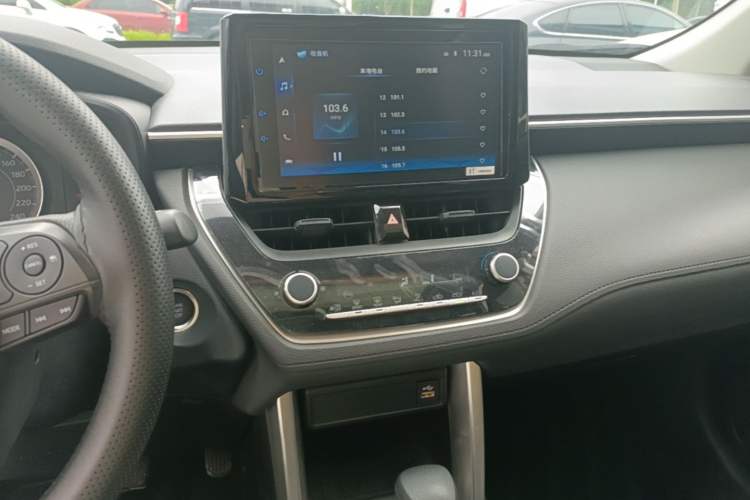 Used Toyota Corolla Cross 2022 2.0L Elite Edition Audio And AC Panel