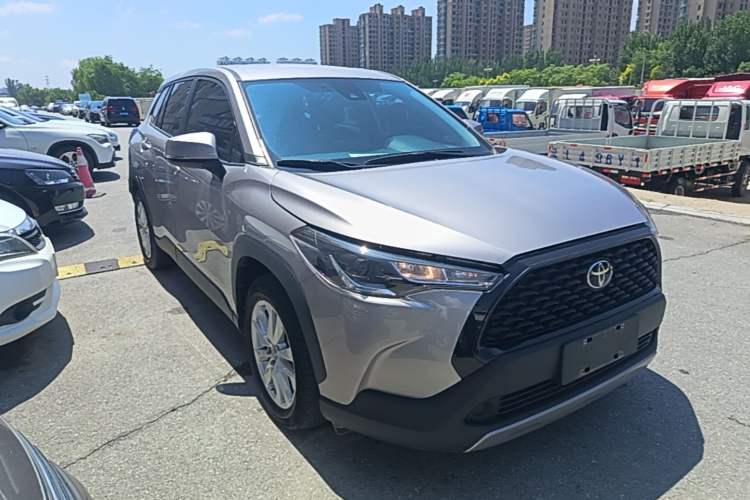 Used Toyota Corolla Cross 2022 2.0L Pioneer Edition Front Right 45 Deg