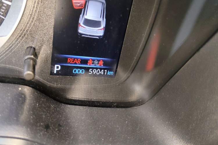 Used Toyota Corolla Cross 2022 2.0L Elite Edition Odometer Close Up