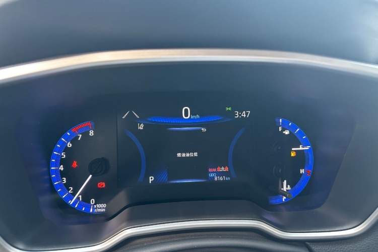 Used Toyota Corolla Cross 2022 2.0L Flagship Edition Odometer Close Up