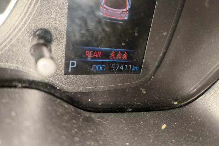 Used Toyota Corolla Cross 2022 2.0L Elite Edition Odometer Close Up