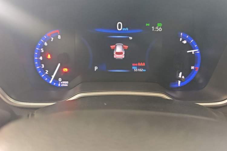 Used Toyota Corolla Cross 2022 2.0L Flagship Edition Odometer Close Up