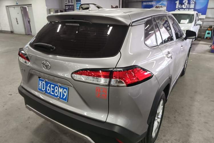 Used Toyota Corolla Cross 2022 2.0L Deluxe Edition Rear Right 45 Deg