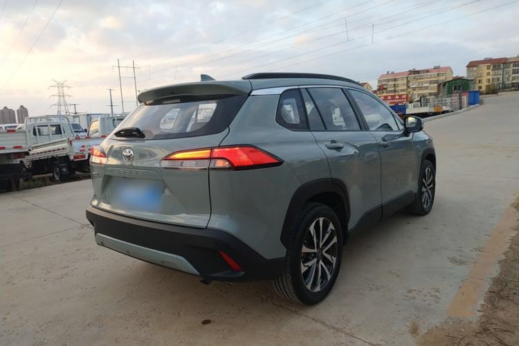 Used Toyota Corolla Cross 2022 2.0L Flagship Edition Rear Right 45 Deg